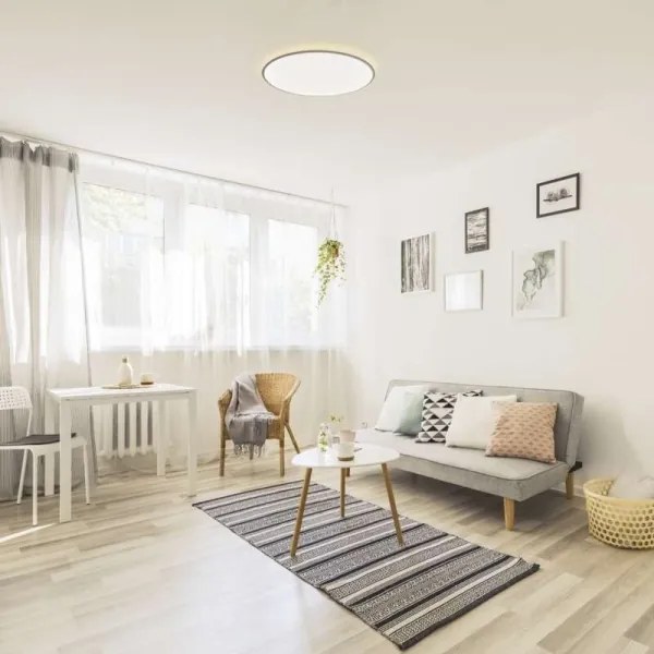 LED Dimmelhető mennyezeti lámpa LED/24W/230V + távirányító kerek