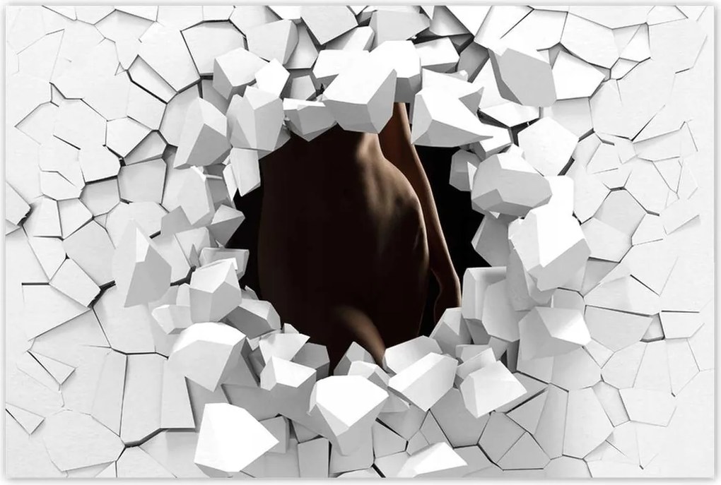 Poszterek 120x80 Természetes szépség Érzéki éjszakai tekintet