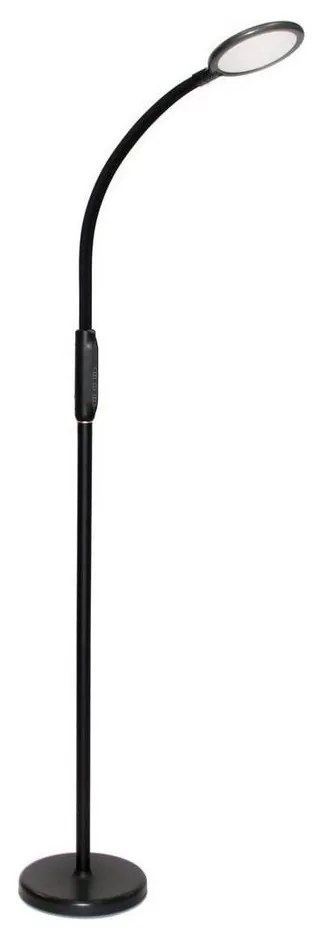 LED Dimmelhető lámpa 3in1 LED/12W/230V fekete CRI 90 + távirányítás