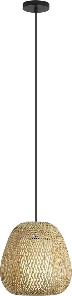 Japandi függőlámpa bambusz 30cm IP44 - Moana
