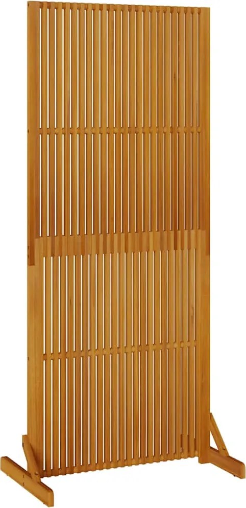 vidaXL tömör akácfa adatvédelmi paraván beltéri/kültéri 180,5 cm