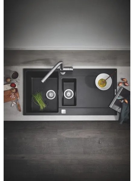 GROHE 32168DC0 - Mosogató csaptelep A rozsdamentes acél