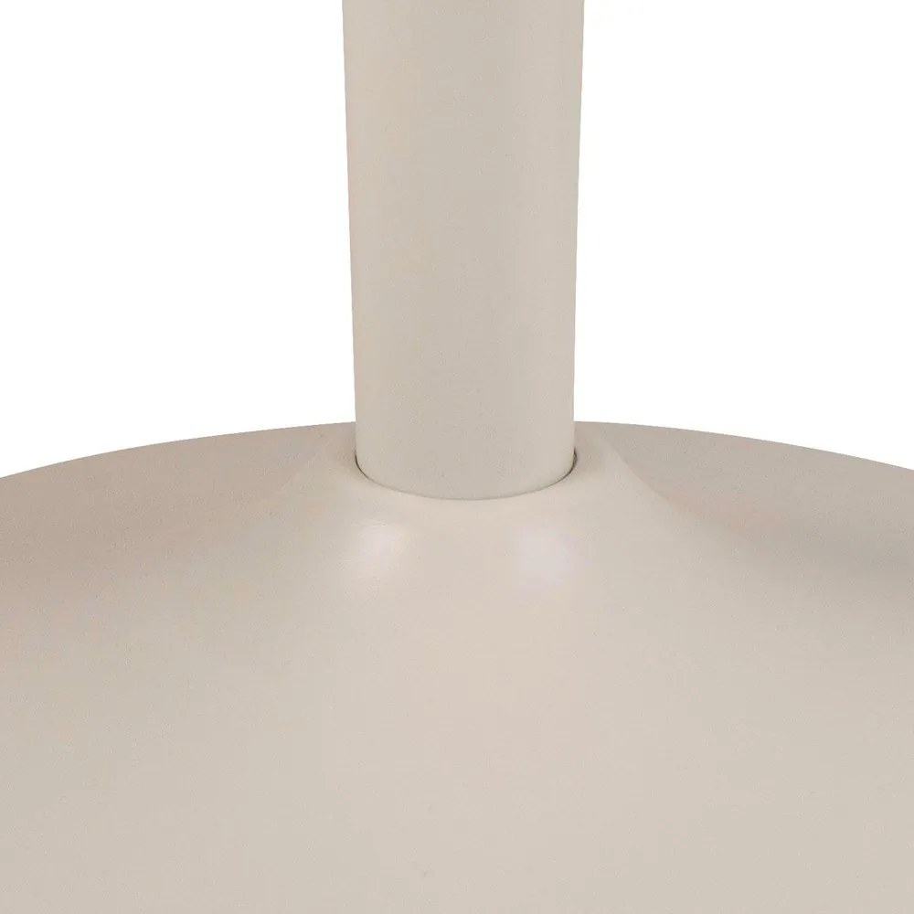 Barna kerek dohányzóasztal kerámia asztallappal ø 60 cm Malta – Actona