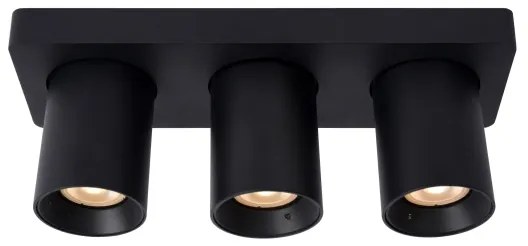 Lucide 09929/15/30 - LED Dimmelhető spotlámpa NIGEL 3xGU10/5W/230V fekete