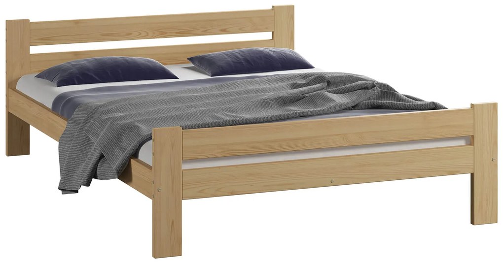 Fa ágy 120x200cm Kenta VitBed fenyő