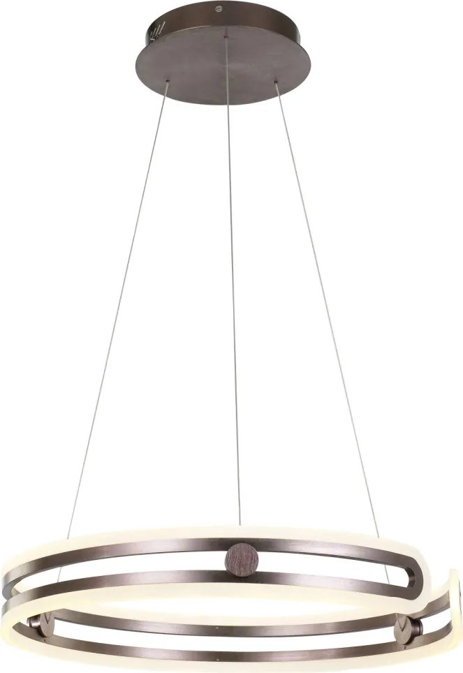 ITALUX MD17016002-1E KIARA Modern Led Függesztett Lámpa Grafit LED IP20