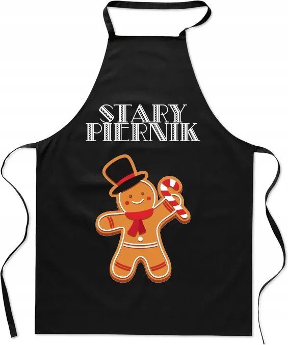 Karácsonyi Konyhai Kötény Régi Mézeskalács Ajándék