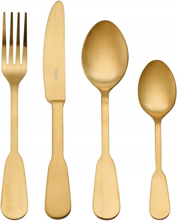 Soho Gold arany evőeszköz szett 16 db-os Mikasa