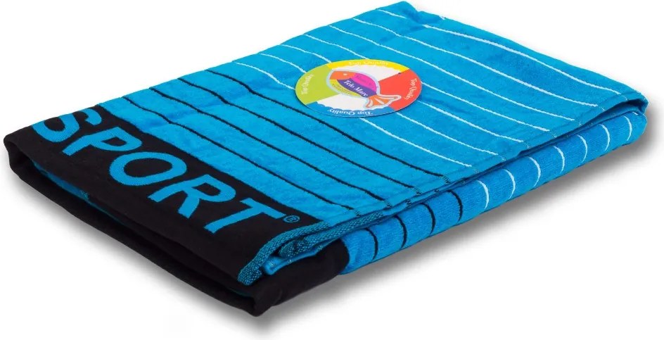 Sport Világos kék strandtörölköző