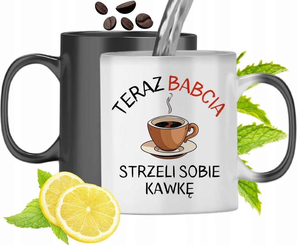 Mágikus Bögre Nagymamáknak Színváltós Nyomtatott Fényképpel