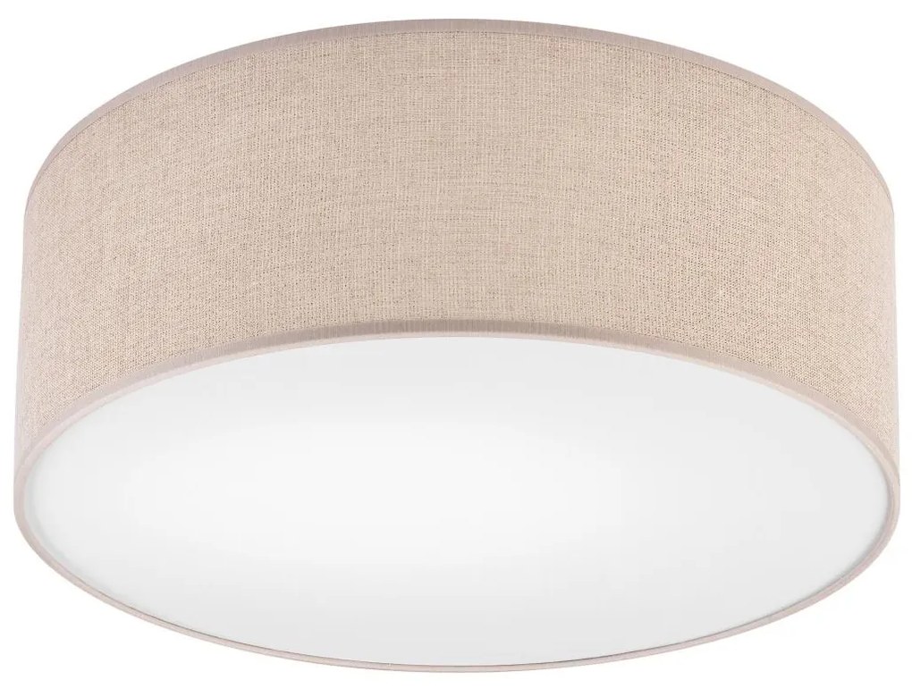 Lamkur Mennyezeti lámpa MONTE 1xE27/60W/230V átm. 35 cm barna LA46631