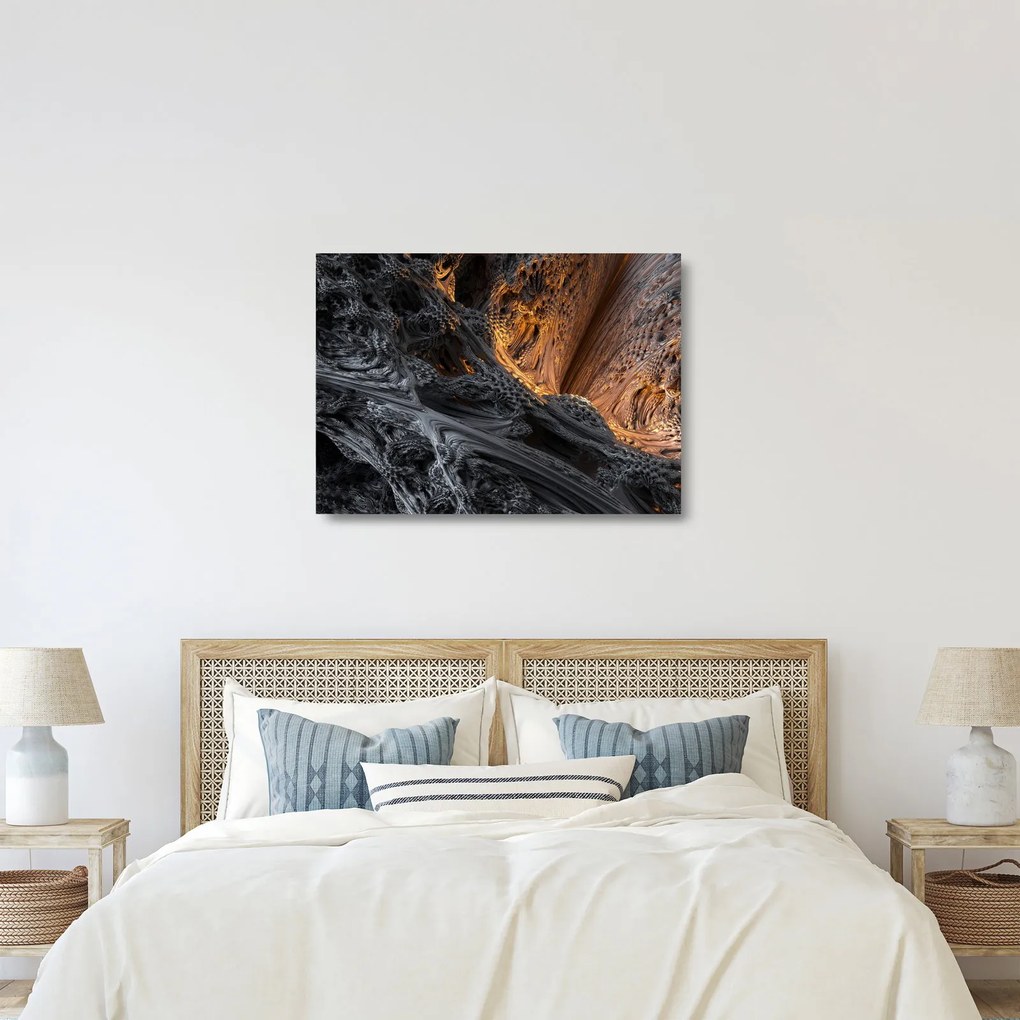 Kép - Kilátás középre (üvegen) (70x50 cm)