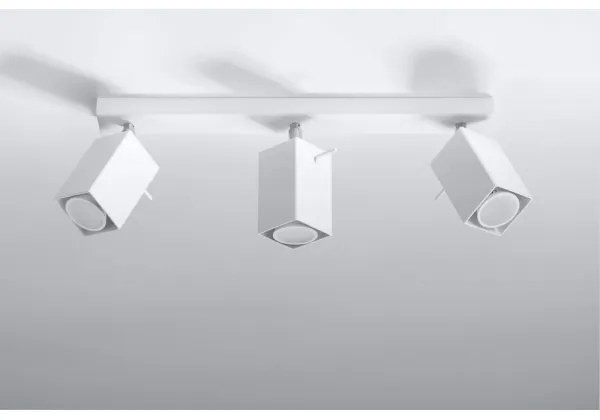 Spotlámpa MERIDA 3 3xGU10/40W/230V fehér