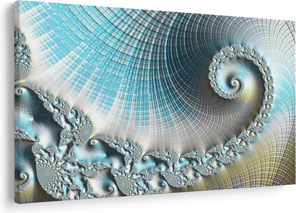 Egy texturált spirál képe (90x60 cm)