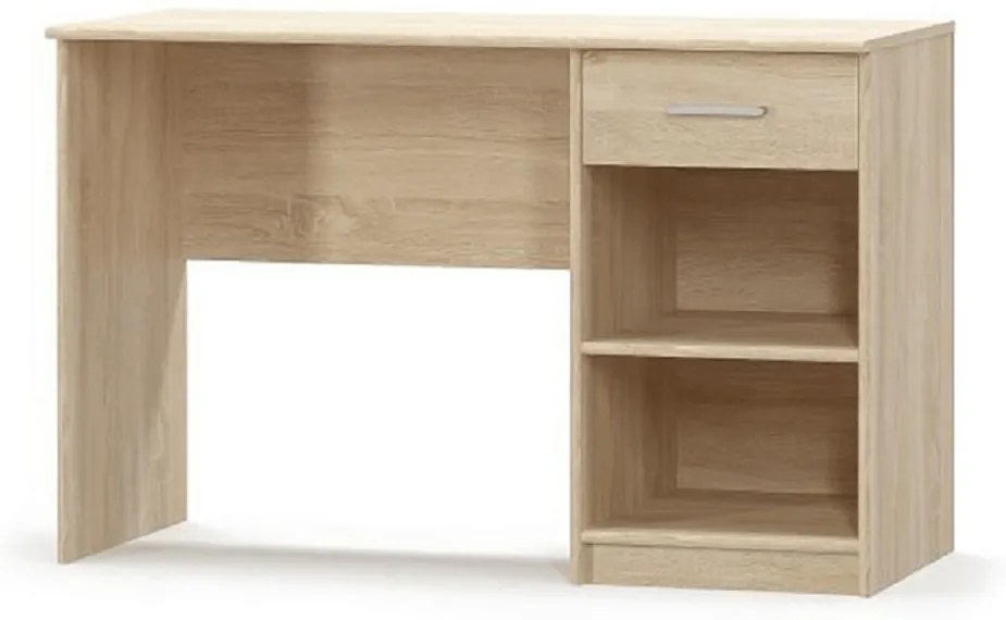 Íróasztal 1S, sonoma tölgyfa, TEYO