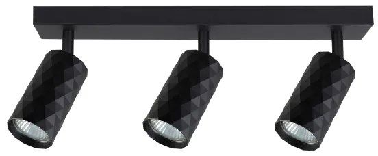 Brilagi - SELE DIAMANT mennyezeti spotlámpa 3xGU10/30W/230V fekete