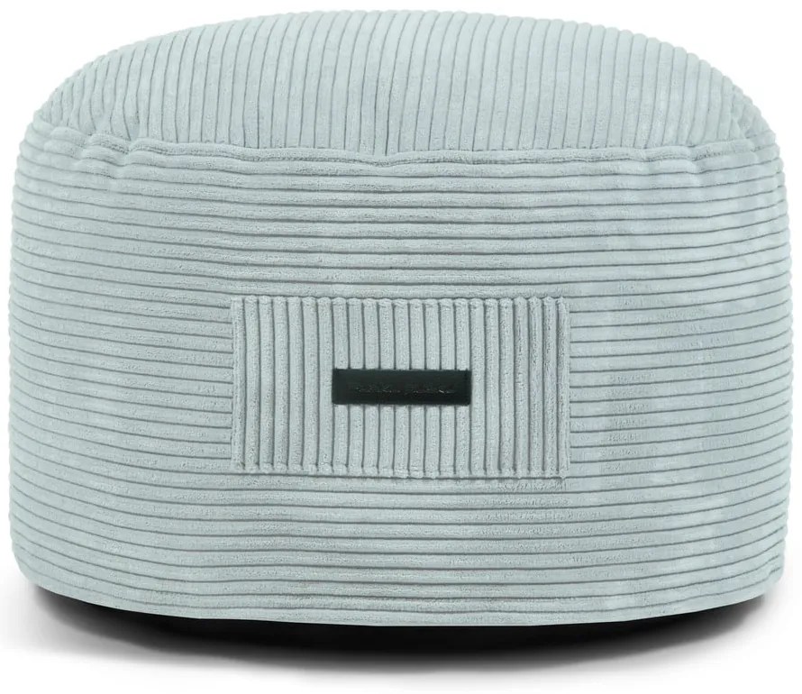 Mentazöld kordbársony puff Om 60 – SLOWDOWN