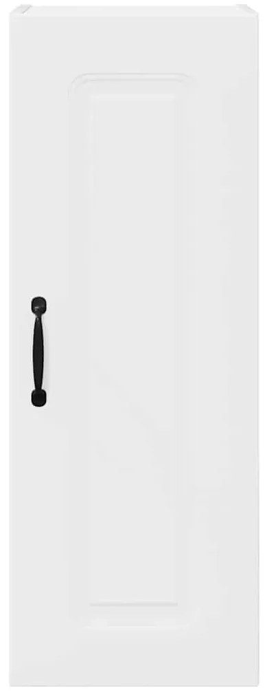 Fali konyhaszekrény ajtóval 2 pcs Fehér 30 x 31 x 80 cm Faanyag