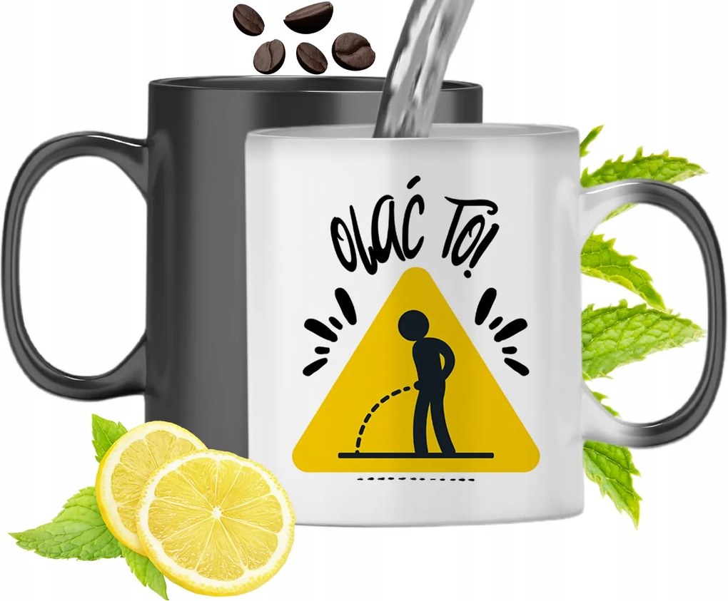 Mágikus Bögre Vicces Színváltó Nyomtatott Fényképpel