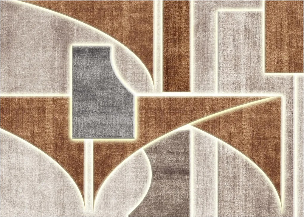 Kép - Alakzatok (70x50 cm)
