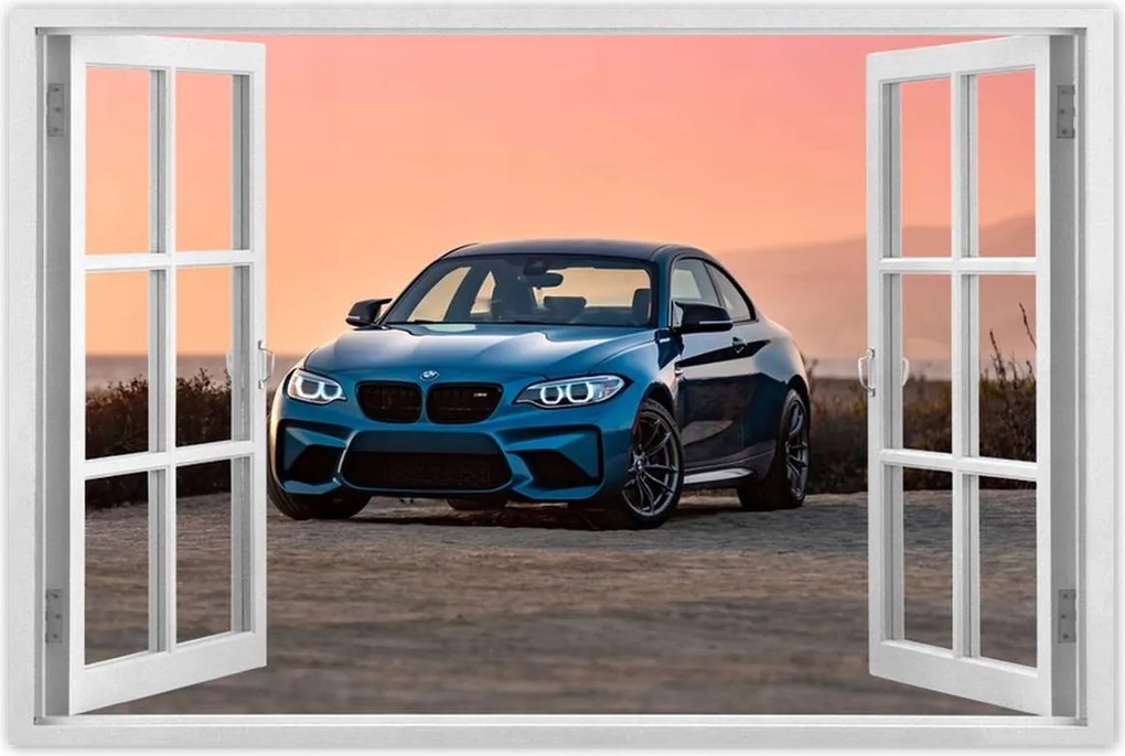Poszterek 60x40 Naplemente Bmw Auto