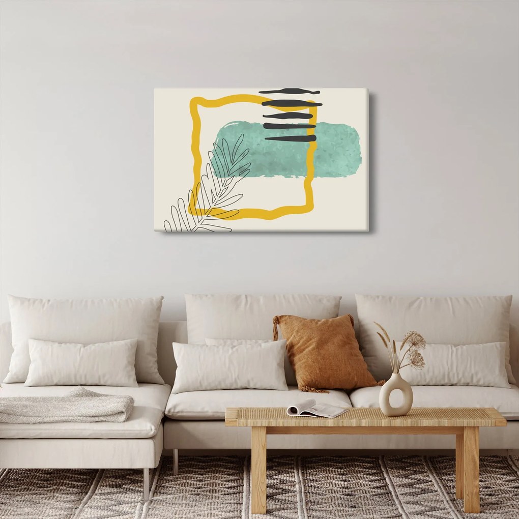 Kép - Absztrakt lapok N⁰2 (90x60 cm)