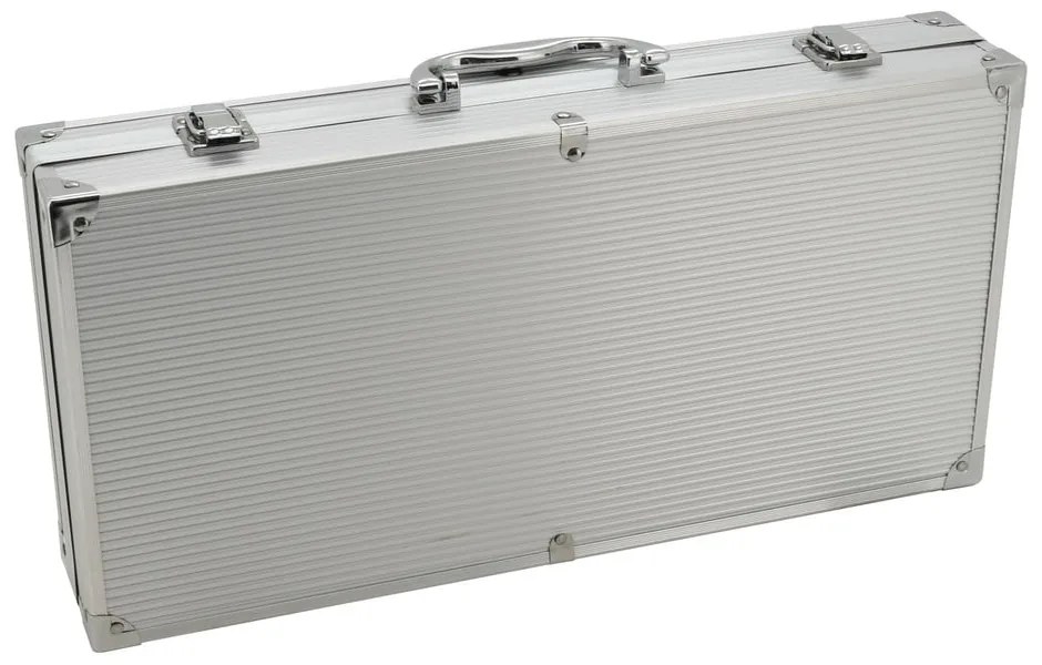 Alu Grey Line 11 db-os grillező eszközkészlet táskával - Cattara