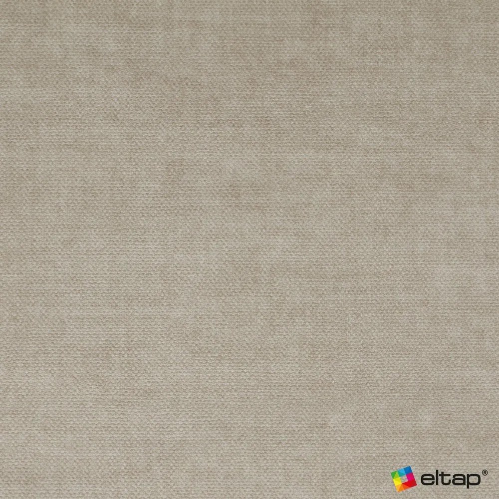 Bézs bársony kinyitható-tárolóhelyes sarokkanapé (jobb oldali-L alakú) Barea – ELTAP