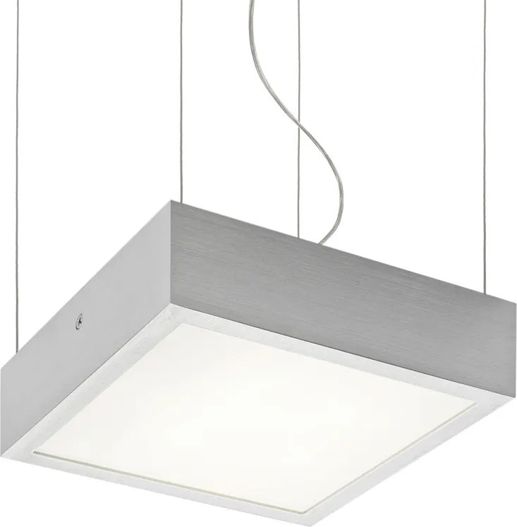 RENDL R13709 STRUCTURAL Modern Led Függesztett Lámpa Szálcsiszolt Alumínium IP20