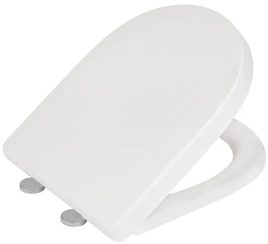 WENKO 24988100-WC ülőke EXCLUSIVE 45x36,5 cm fehér/ezüst