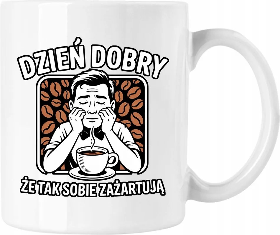 Bögre jó reggelt kávé 1 Fehér 330ml