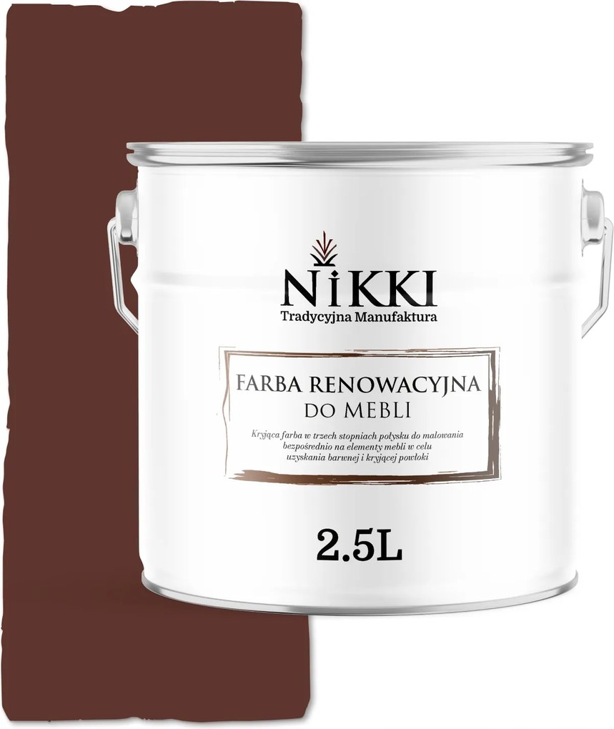 Konyhabútor Festék Szekrény Frontok Barna Piros RAL8012 Matt 2,5L