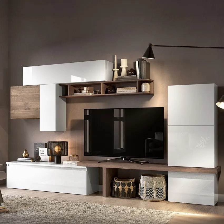 Infinity 2.0 9 db-os szett Mercure tölgy / fehér