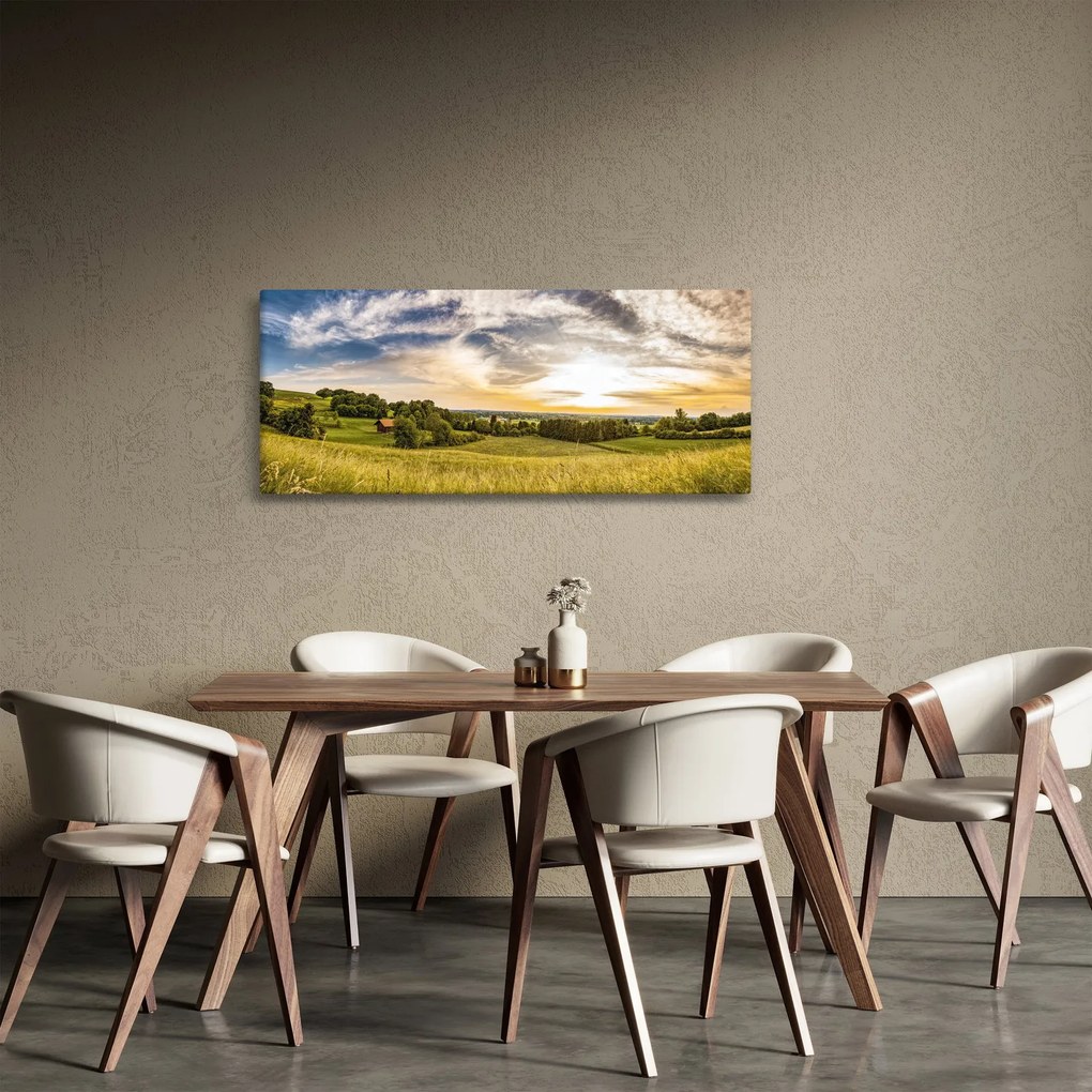Tájkép (120x50 cm)