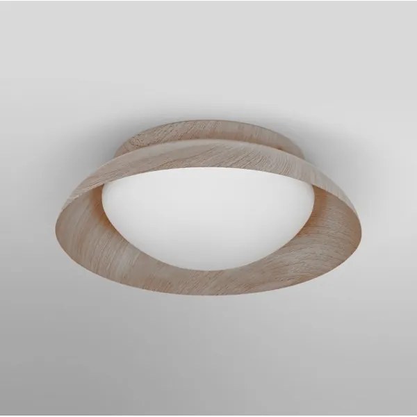 Osram - Mennyezeti lámpa ORBIS MILAN 2xE27/10W/230V átm. 30,5 cm fa dekor