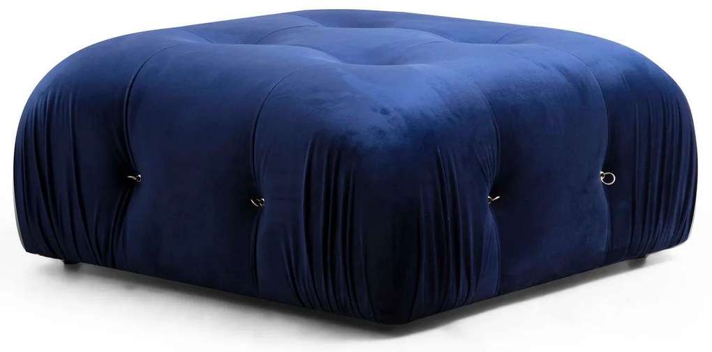 Sarokkanapé Bubble Velvet Kék L1-O1-1R-PUF