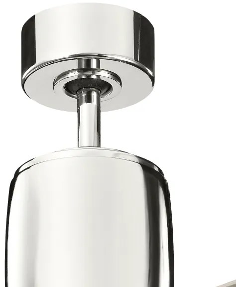 Kichler KLF-FERRON-60-PN - Mennyezeti ventilátor FERRON króm + távirányítás