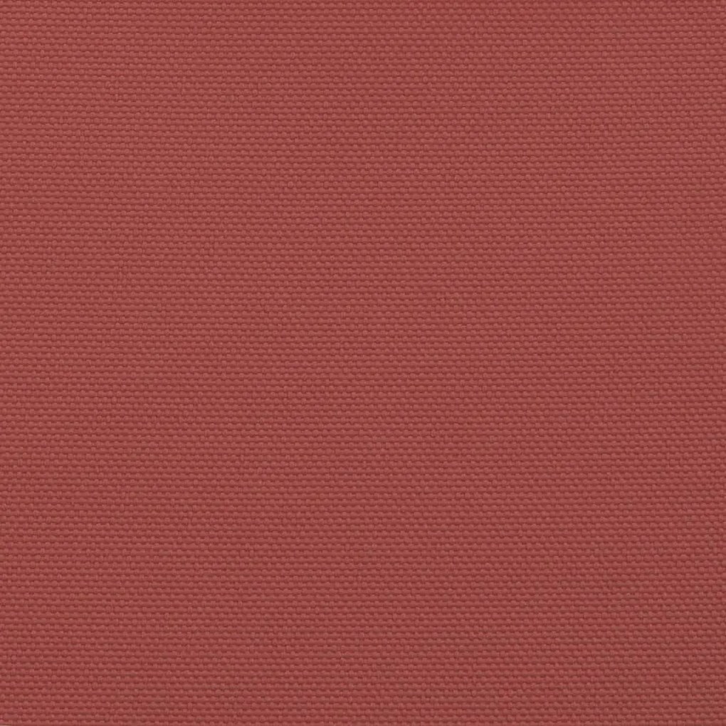 terrakotta négyzet alakú oxford-szövet napvitorla 4,5 x 4,5 m