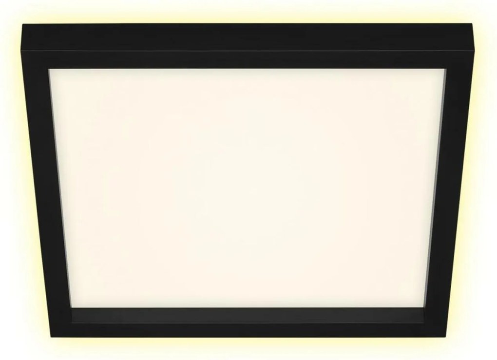 Led mennyezeti lámpa Briloner 29,6 cm 18W 2400lm fekete, meleg fehér