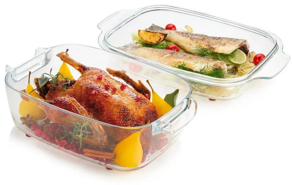 Üveg sütőedény 26x40 cm GrandChef – Tescoma