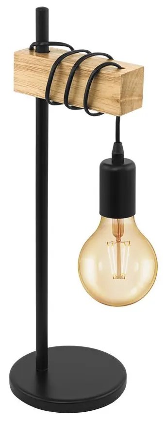 Eglo 32918 - Asztali lámpa TOWNSHEND 1xE27/10W/230V 32918