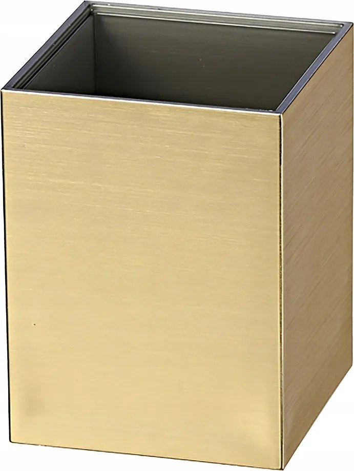 Fürdőszobai Fogkefetartó Bögre Arany Univerzális Tároló Strapabíró Divatos