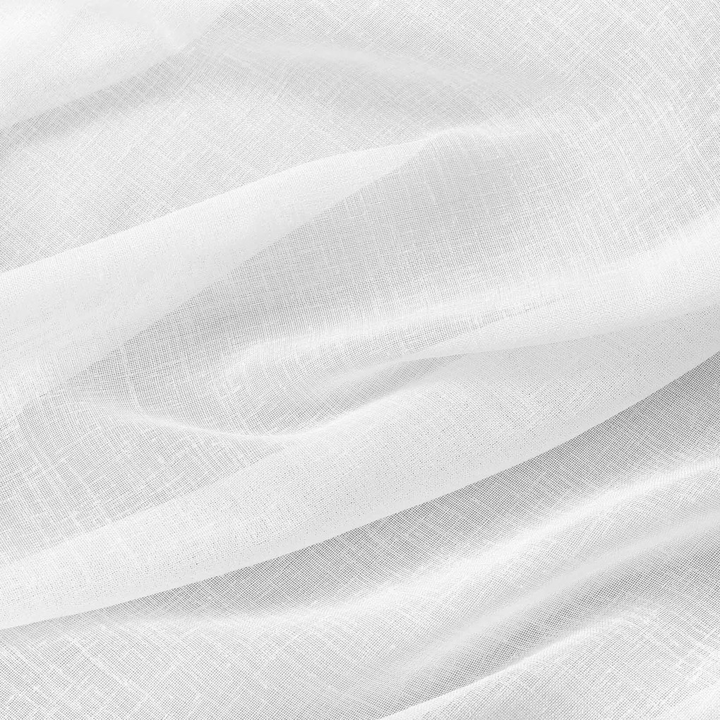 Goldea függöny – rusztikus fehér 300 cm
