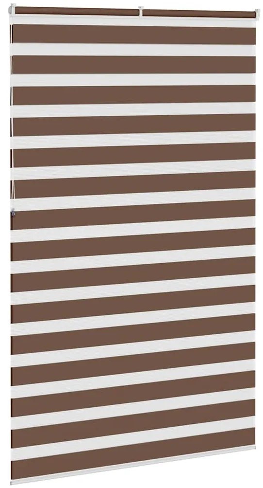 zebrafüggönnyel barna szövetszélesség 140,9 cm poliészter