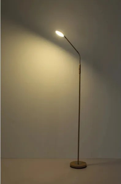 Globo 58504SSA - SILVIO LED, érintésvezérelt, dimmelhető állólámpa LED/6,5W/230V bézs