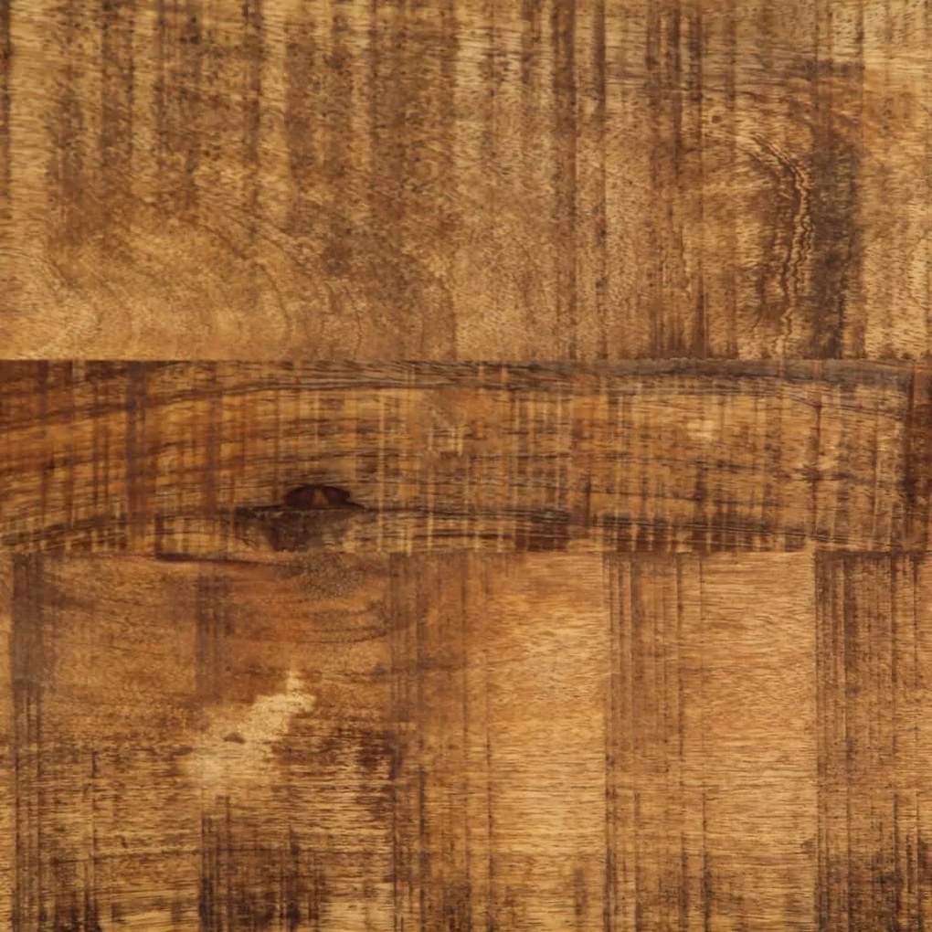 tömör nyers mangófa TV-szekrény 100 x 34 x 46 cm
