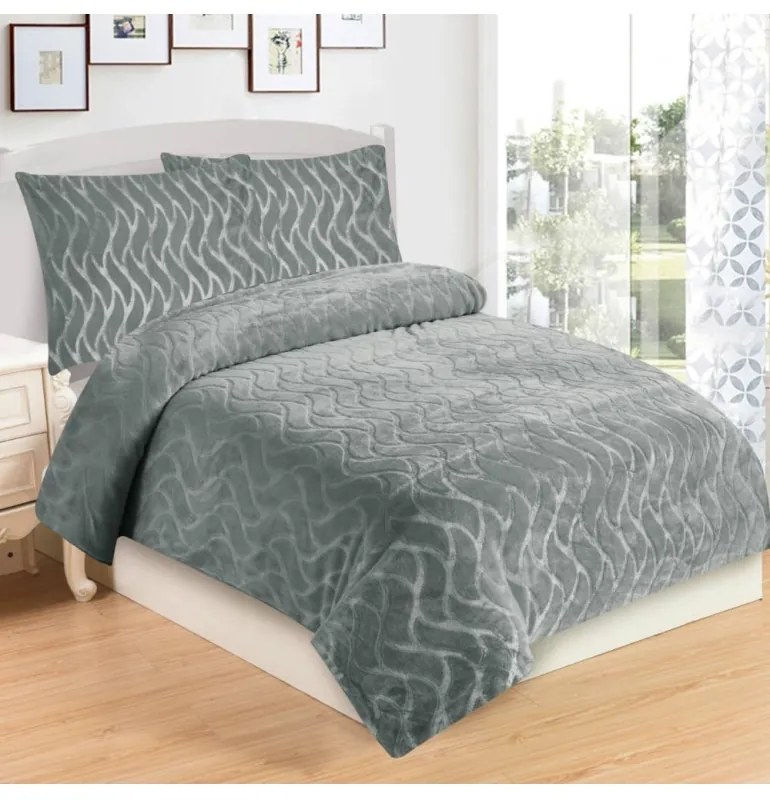 EMI Taylor mikroplüss ágyneműhuzat, A standard egyszemélyes ágy szett tartalma: 1x 140x200 + 1x 70x90