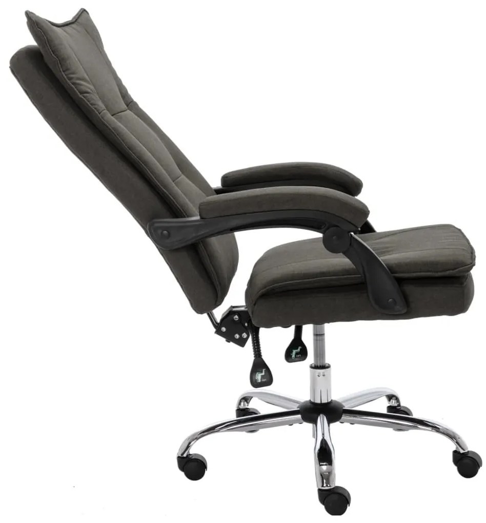 szürke szövet irodaszék