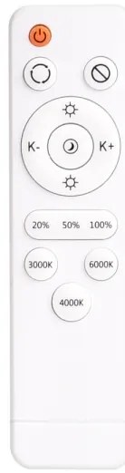 LED Mennyezeti lámpa IRINA LED/48W/230V távirányítóval