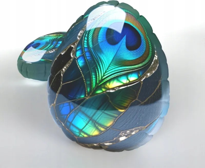 Nyomtatott díszpárna Pávaszem 30 x 40 [cm]